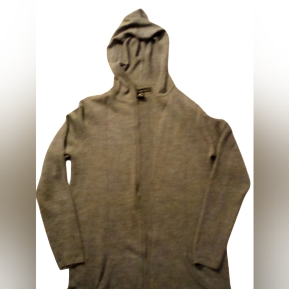 89TH & Madison -NWOT, Open Front Cardigan Sweater W/ Hood Pockets,Long Sleeves, - Picture 9 of 14